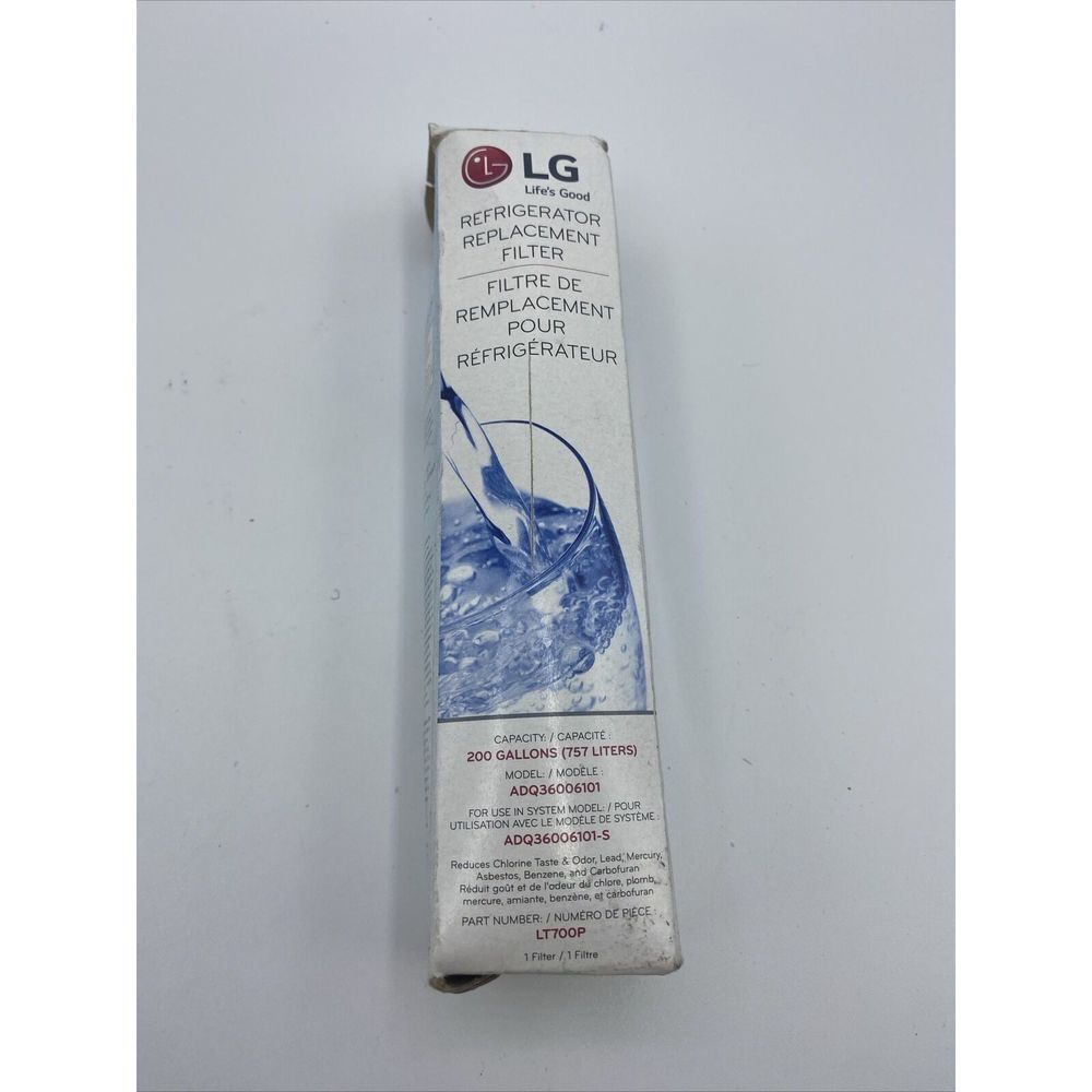 200Gal Refrigerator Water Filter - White